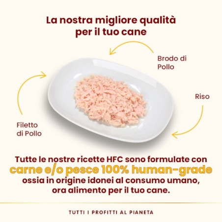 ALMO ALMO NATURE CANE HFC GR.95 CON FILETTO DI POLLO