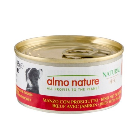 ALMO ALMO NATURE CANE HFC  GR.95 MANZO PROSCIUTTO 