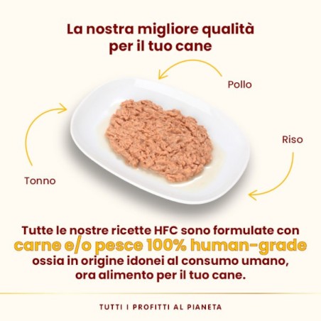 ALMO ALMO NATURE CANE HFC GR.95 TONNO POLLO 