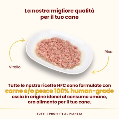 ALMO ALMO NATURE CANE HFC  GR.95 VITELLO 