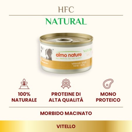 ALMO ALMO NATURE CANE HFC  GR.95 VITELLO 
