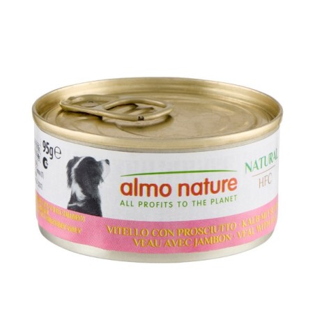 ALMO ALMO NATURE CANE HFC  GR.95 VITELLO PROSCIUTTO 