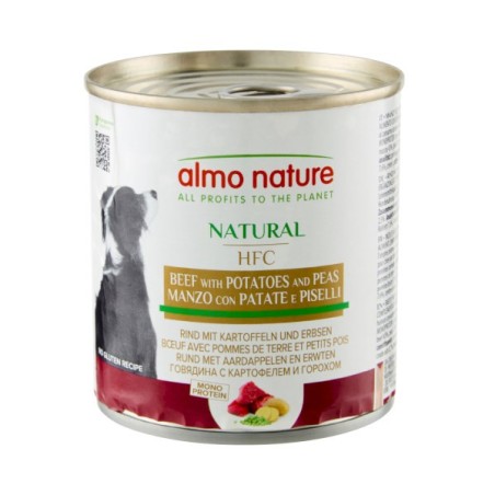 ALMO ALMO NATURE CANE GR.290 MANZO PATATE PISELLI 