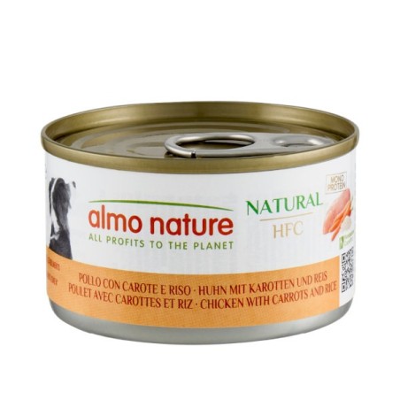 ALMO ALMO NATURE CANE HFC  GR.95 POLLO CAROTE RISO 