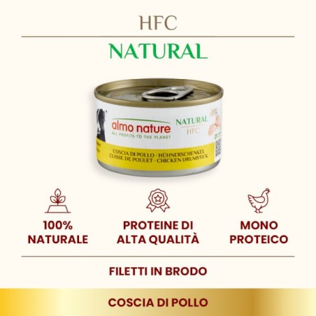 ALMO ALMO NATURE CANE HFC  GR.95 COSCIA DI POLLO 