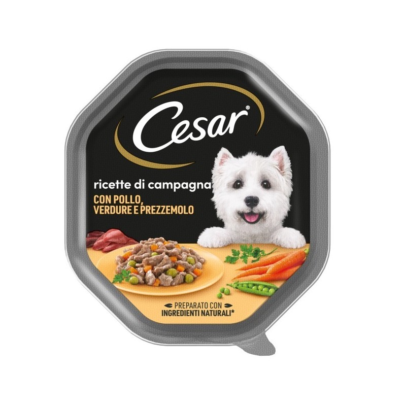 CESAR GR.150 ricette di campagna POLLO VERDURE E PREZZEMOLO