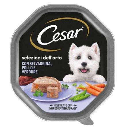 CESAR GR.150 selezione dell'orto SELVAGGINA POLLO VERDURE
