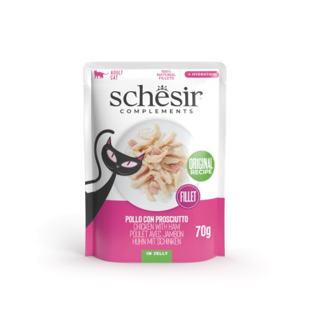 Schesir SCHESIR BUSTA GR 70 POLLO PROSCIUTTO