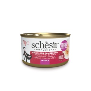 SCHESIR GR.70 POLLO GAMBERETTI IN BRODO DI COTTURA