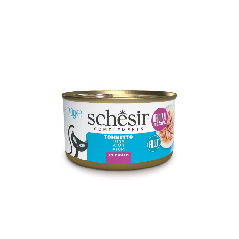 SCHESIR GR.70 TONNO IN BRODO DI COTTURA