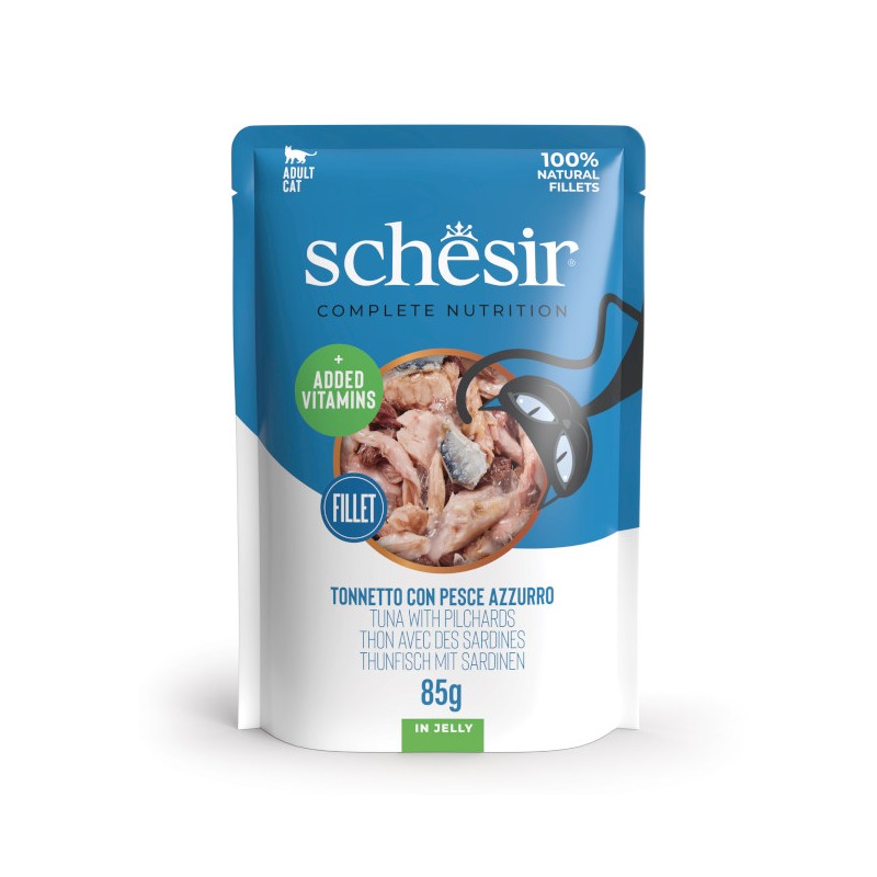 SCHESIR BUSTA GR. 85 TONNETTO PESCE AZZURRO