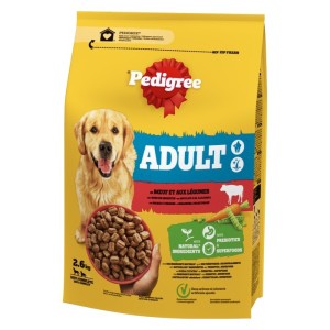 PEDIGREE ADULT KG.2,6 MANZO VERDURE