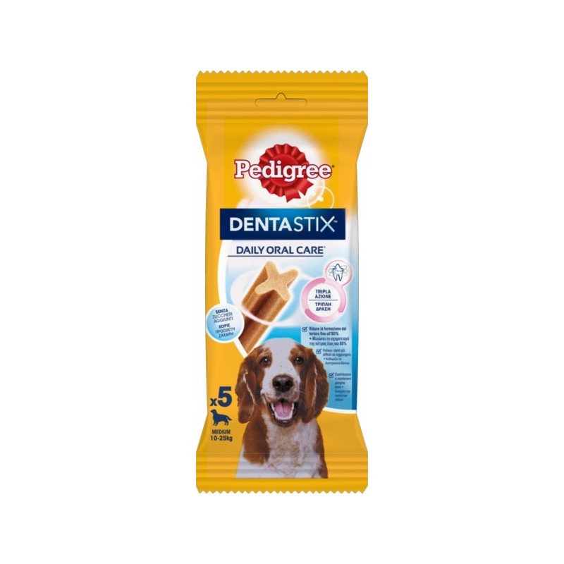 PEDIGREE DENTASTIX  MEDIUM 5 PEZZI