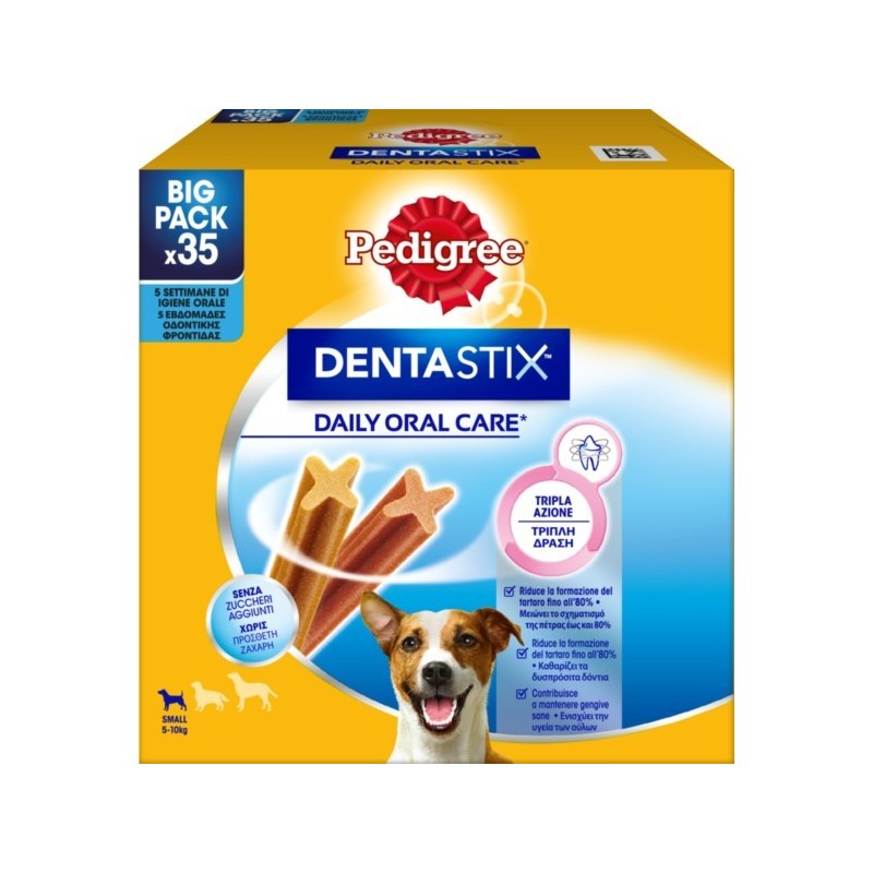 PEDIGREE DENTASTIX SMALL MULTIPACK 35 PEZZI