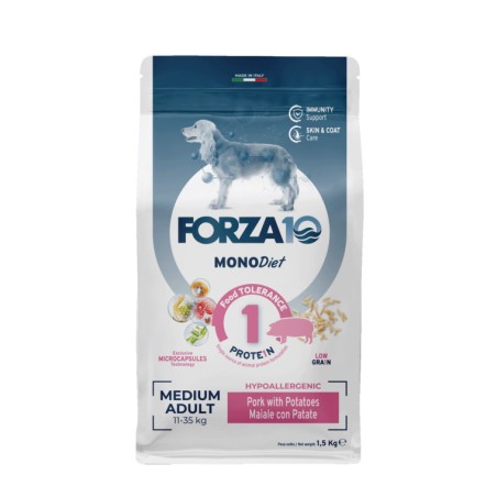 SANYPET FORZA 10 MEDIUM DIET MAIALE PATATE KG. 1,5
