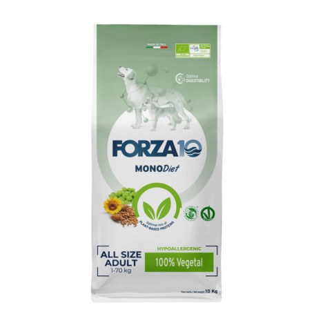 SANYPET FORZA 10 100% Vegetal All Size Adult KG. 10