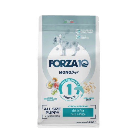 SANYPET FORZA 10 SECCO CANE PUPPY JUNIOR DIET PESCE 1.5KG