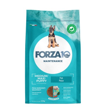 SANYPET FORZA 10 SECCO CANE PUPPY JUNIOR PESCE MEDIUM/LARGE 12kg