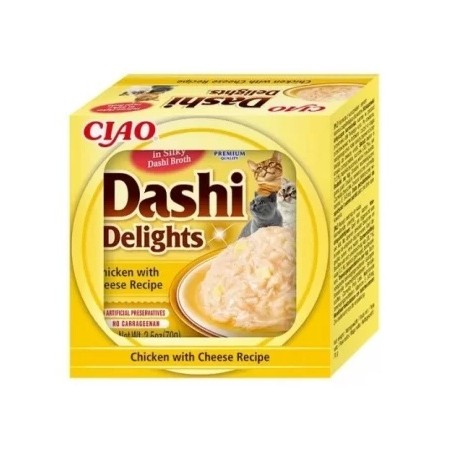 INABA DASHI DELIGHTS POLLO FORMAGGIO GR 70