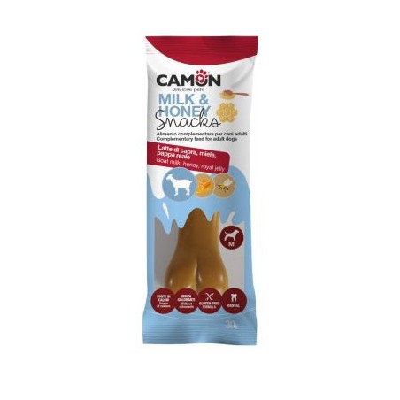 CAMON CAMON SNACK per cane ossicino Milk&Honey  "M"