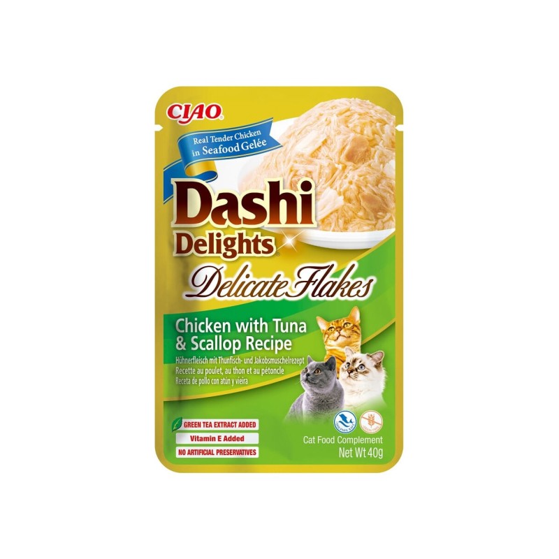 DASHI DELIGHTS delicate flakes POLLO TONNO CAPESANTE busta 40gr