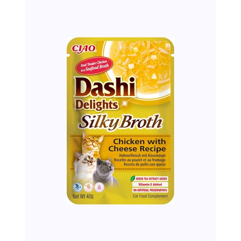 DASHI DELIGHTS silky broth POLLO FORMAGGIO busta 40gr