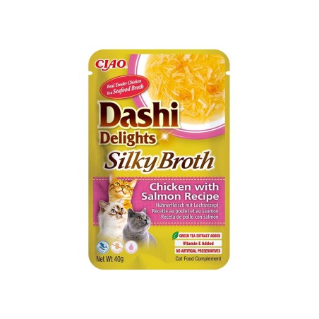 INABA DASHI DELIGHTS silky broth POLLO SALMONE busta 40gr