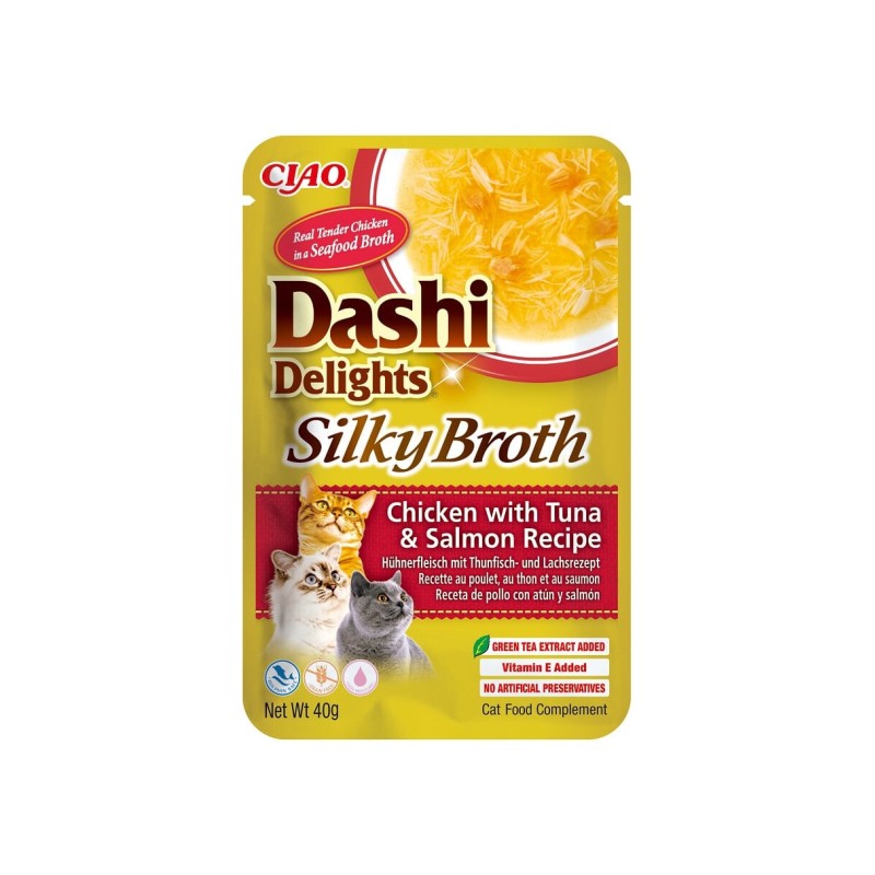 DASHI DELIGHTS silky broth POLLO TONNO SALMONE busta 40gr