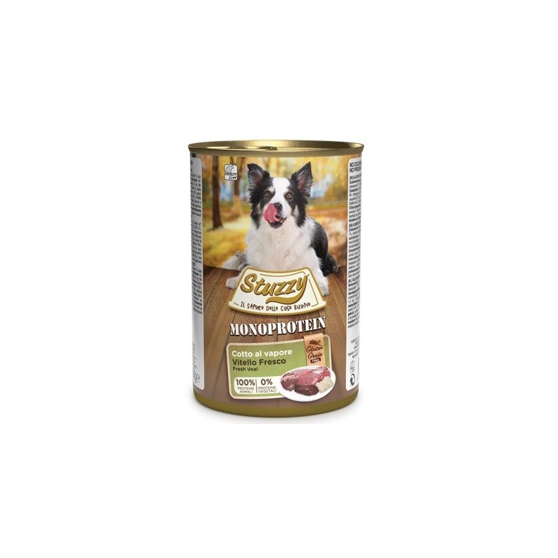 STUZZY DOG MONOPROTEICO GR.400 VITELLO FRESCO