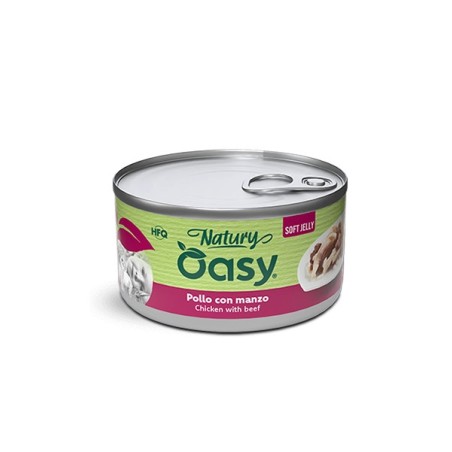 OASY OASY cat Natury SoftJelly POLLO MANZO 85 GR