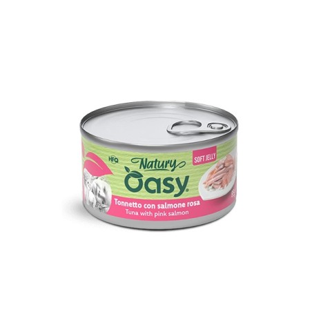 OASY OASY cat Natury SoftJelly TONNETTO SALMONE ROSA 85 GR