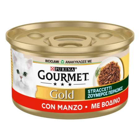 NESTLE' GOURMET GOLD STRACCETTI MANZO GR. 85