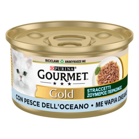 NESTLE' GOURMET GOLD STRACCETTI PESCE OCEANO GR. 85