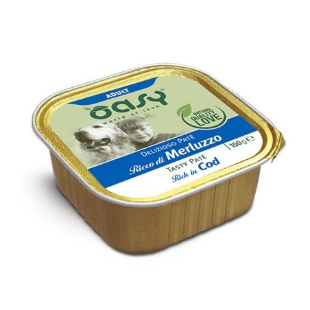 OASY OASY DOG PATE' GR.150 MERLUZZO