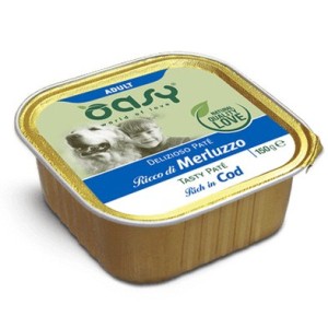 OASY DOG PATE' GR.150 MERLUZZO