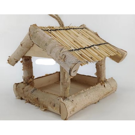  REX CASETTA IN LEGNO PER UCCELLI LIBERI -H4-