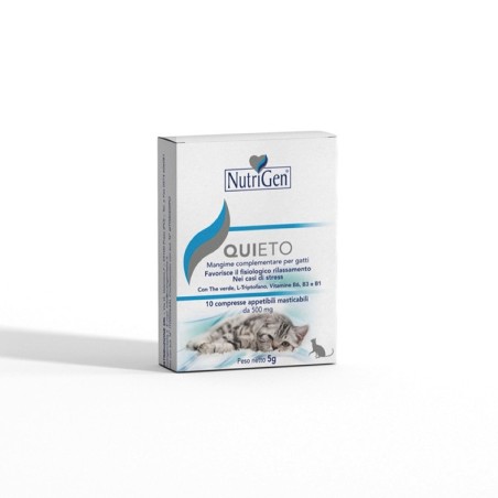 NUTRIGEN NUTRIGEN Quieto gatto 10 compresse