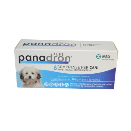 MSD ANIMAL HEALTH Panadron plus 6 compresse cane