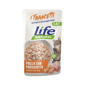 LIFE CAT TRANCETTI 55gr POLLO PROSCIUTTO