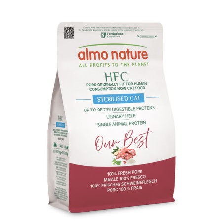 ALMO ALMO NATURE HFC OurBest CAT 300gr ADULT STERILISED MAIALE