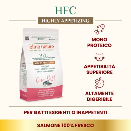 ALMO ALMO NATURE HFC OurBest CAT 1,2Kg ADULT HIGHLY APPETIZING