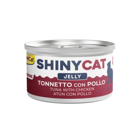 GIMBORN SHINYCAT lattina 70gr TONNETTO CON POLLO in gelatina