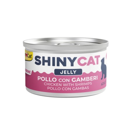 GIMBORN SHINYCAT lattina 70gr POLLO CON GAMBERI in gelatina