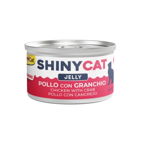 GIMBORN SHINYCAT lattina 70gr POLLO CON GRANCHIO in gelatina
