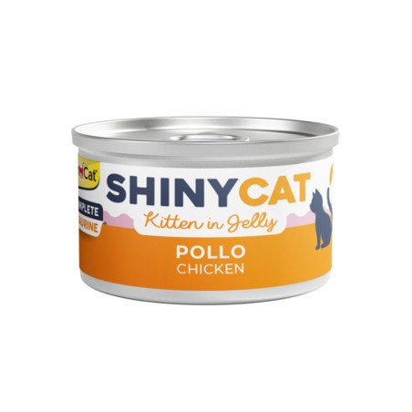 GIMBORN SHINYCAT lattina 70gr Kitten POLLO in gelatina