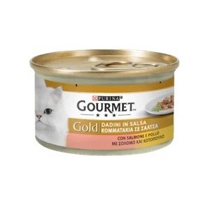 GOURMET GOLD DADINI DI SALMONE E POLLO