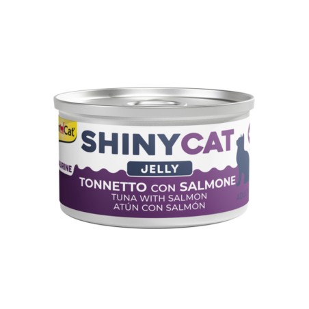 GIMBORN SHINYCAT lattina 70gr TONNETTO CON SALMONE in gelatina