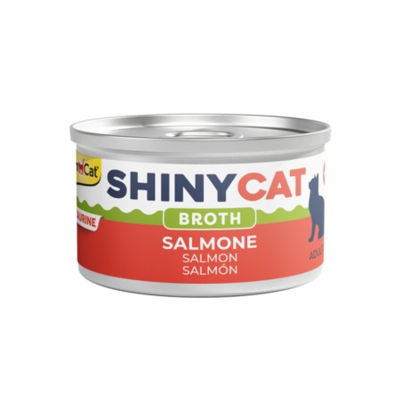GIMBORN SHINYCAT lattina 70gr SALMONE in brodo