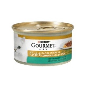 GOURMET GOLD DADINI CONIGLIO E CAROTE