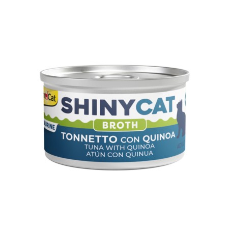 GIMBORN SHINYCAT lattina 70gr TONNETTO QUINOA in brodo